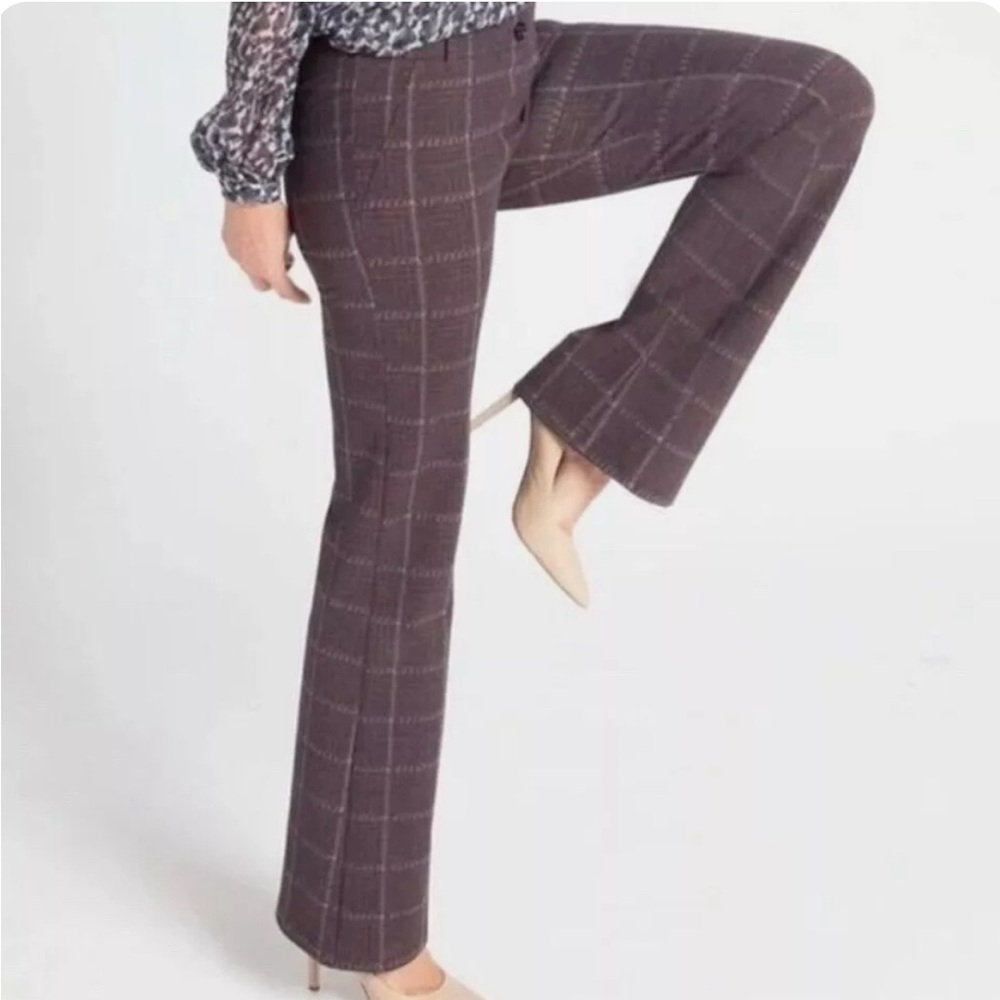 *NEW* Beta Brand Bootcut Downtown Plaid. Perfect for business or office.